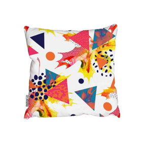 Abstract autumn geometric (Outdoor Cushion) / 60cm x 60cm
