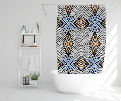 Abstract brush strokes (Shower Curtain) / Default Title Price Comparisons | Compare The Build