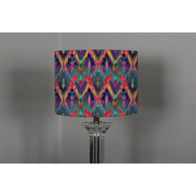 Abstract ethnic ikat pattern (Ceiling & Lamp Shade) / 45cm x 26cm / Ceiling Shade