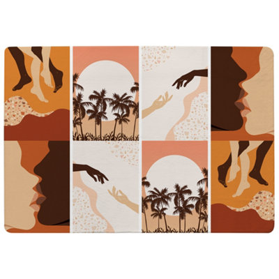 Abstract & Floral Collages, Landscape Scenes Designer Special Soft Home Rug