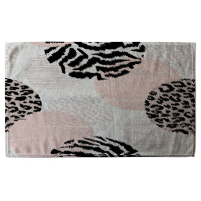 Abstract geometrics with animal print and circles (Bath Towel) / Default Title Price Comparisons | Compare The Build