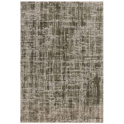 Abstract Green Luxurious Modern Easy To Clean Rug For Dining Room Bedroom & Living Room-120cm X 170cm