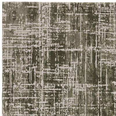 Abstract Green Luxurious Modern Easy To Clean Rug For Dining Room Bedroom & Living Room-160cm X 230cm