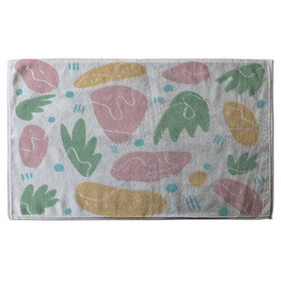 Abstract nature illustrations (Bath Towel) / Default Title
