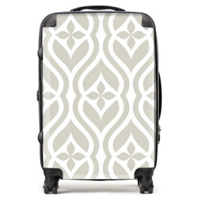 Abstract Ornament Pattern Suitcase - Medium