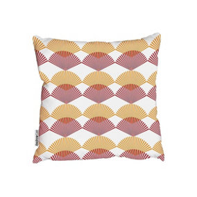 Abstract shape Japanese style (Outdoor Cushion) / 45cm x 45cm