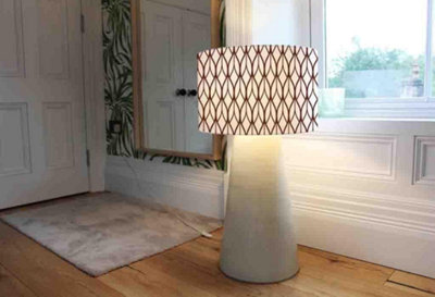 Abstract wavy Lines (Ceiling & Lamp Shade) / 25cm x 22cm / Ceiling Shade