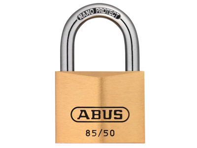 ABUS 02488 85/50mm Brass Padlock Keyed Alike 270 ABUKA02488