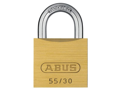ABUS 02854 55/30mm Brass Padlock ABU5530