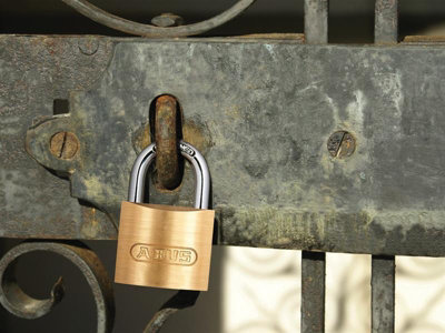 ABUS 02858 55/50mm Brass Padlock ABU5550