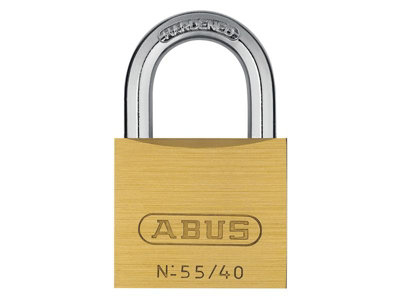 ABUS 02869 55/40mm Brass Padlock Keyed Alike 5402 ABUKA02869