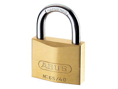 ABUS 27481 65/50mm Brass Padlock Master Keyed MK65501 ABU6550MK01