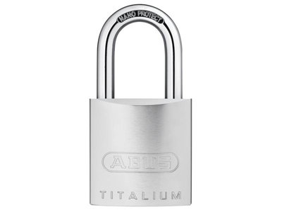 ABUS 27778 86TI/45mm TITALIUM Padlock Without Cylinder ABU86TI45