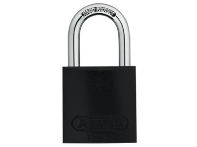ABUS 45234 72/40mm Aluminium Padlock Black Keyed Alike TT00260 ABUKA45234
