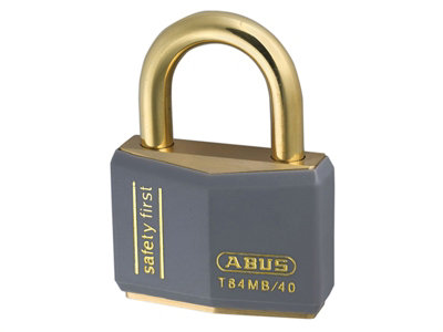 ABUS 45414 T84MB/40mm Grey Rustproof Padlock Keyed Alike 8405 ABUKA37825