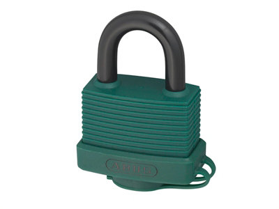ABUS 49972 70AL/45mm Aluminium Padlock Green Keyed Alike 6401 ABUKA49972
