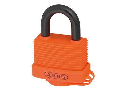 ABUS 50045 70AL/45mm Aluminium Padlock Orange ABU70AL45ORA