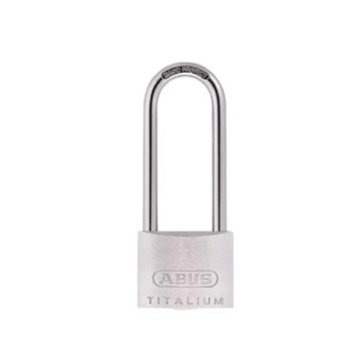 ABUS 54583 64TI/40mm TITALIUM Padlock 63mm Long Shackle Keyed Alike KA6412