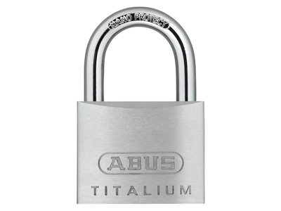 ABUS 56206 64TI/50mm TITALIUM Padlock Keyed Alike KA6512 ABUKA56206