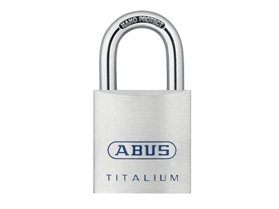 ABUS 56222 80TI/40mm TITALIUM Padlock Keyed Alike KA8012 ABUKA56222