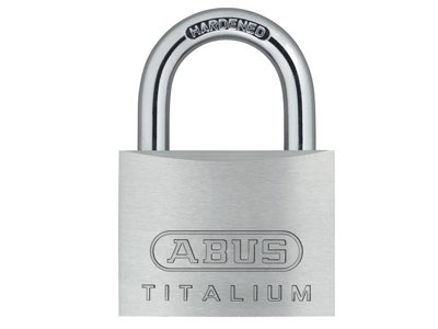 ABUS 56447 54TI/50mm TITALIUM Padlock Carded ABU54TI50C