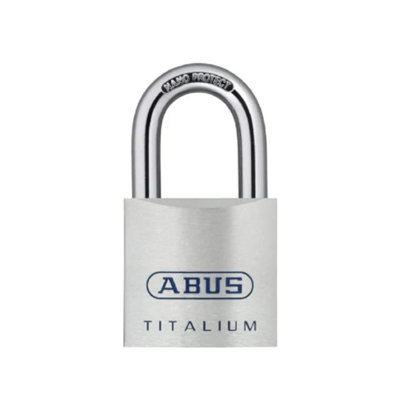 ABUS 56573 80TI/45mm TITALIUM Padlock Carded ABU80TI45C
