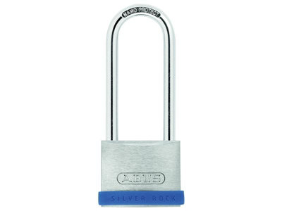 ABUS 80882 40mm Silver Rock 5 Padlock Long Shackle 63mm Keyed Alike ABUKA80882
