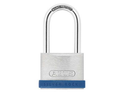 ABUS 80885 40mm Silver Rock 5 Padlock Long Shackle 40mm ABU540LS40C