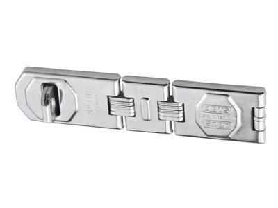 ABUS Mechanical 01479 110/195 Hinged Hasp & Staple 195mm ABU110195HS