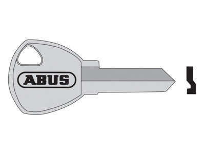 ABUS Mechanical 02688 65/30 30mm Old Profile Key Blank ABUKB02688