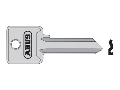 ABUS Mechanical 02701 85/30 30mm Right Hand Key Blank ABUKB02701