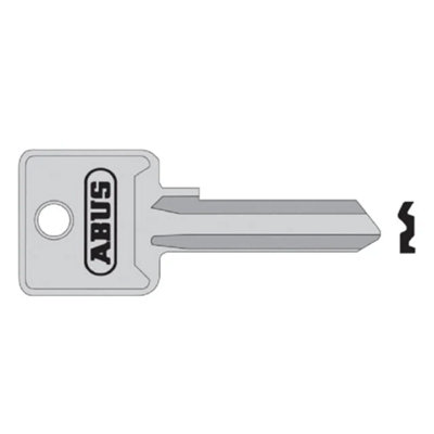 ABUS Mechanical 02703 85/50 50mm +60 Right Hand Key Blank ABUKB02703