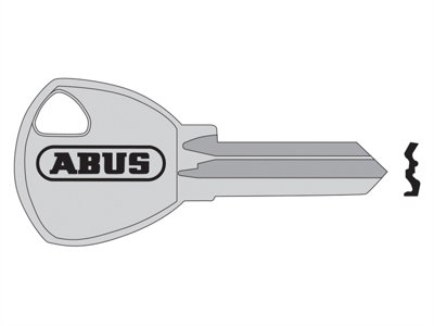 ABUS Mechanical 12023 65/50 50mm +60 New Key Blank ABUKB12023