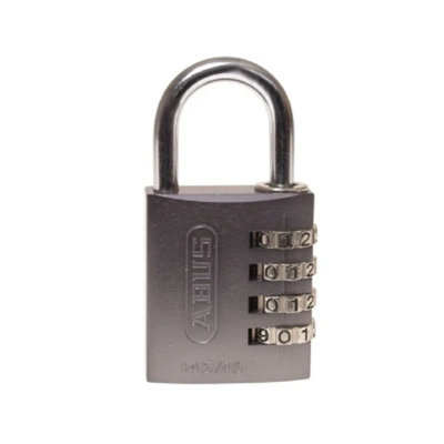 ABUS Mechanical - 145/40 40mm Aluminium Combination Padlock Titanium 49551