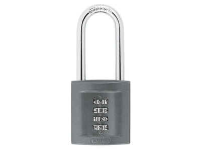 ABUS Mechanical - 158/50HB50 50mm Combination Padlock (4-Digit) Long Shackle