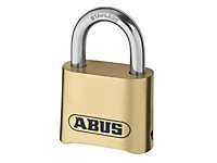 ABUS Mechanical - 180IB/50 50mm Brass Body Combination Padlock (4-Digit) Carded
