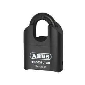 ABUS Mechanical - 190/60 60mm Heavy-Duty Combination Padlock Closed Shackle (4-Digit) Carded