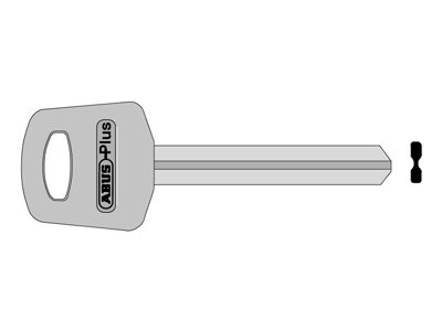 ABUS Mechanical 23211 X Plus Key Blank 23211 ABUKB23211