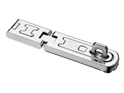 ABUS Mechanical 32157 100/80 DG Hinged Hasp & Staple Carded 80mm ABU10080HSC