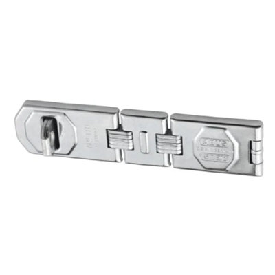 ABUS Mechanical 32173 110/195 Hinged Hasp & Staple Carded 195mm ABU110195HSC