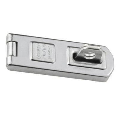 ABUS Mechanical 33700 100/100 Hasp & Staple Carded 100mm ABU100100SC