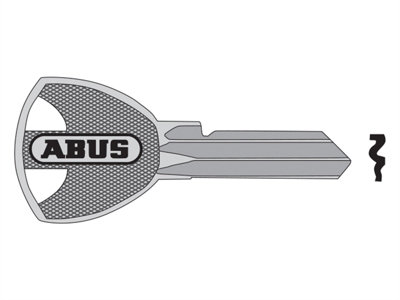 ABUS Mechanical 35490 55/40-60 New Key Blank (Kd Only) 35490 ABUKB35490