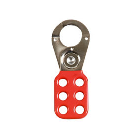 ABUS Mechanical 35766 701 Lockout Hasp 25mm (1in) Red ABU701R