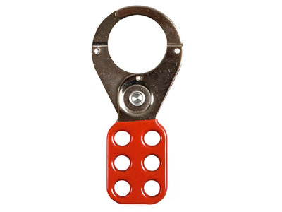ABUS Mechanical 35768 702 Lock Off Hasp 38mm (1.1/2in) Red ABU702R