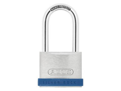 ABUS Mechanical - 40mm Silver Rock™ 5 Padlock Long Shackle 40mm