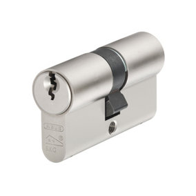 ABUS Mechanical 54148 E60NP Euro Double Cylinder Nickel Pearl 30mm / 40mm Box ABUE60N3040