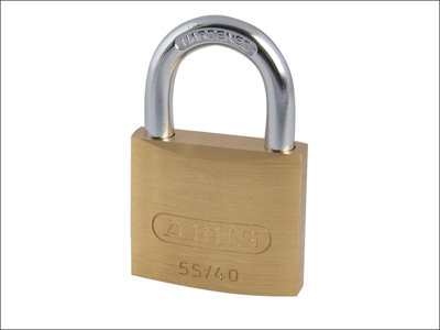 ABUS Mechanical - 55/40mm Brass Padlock Carded