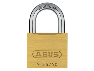 ABUS Mechanical - 55/40mm Brass Padlock Keyed Alike 5401