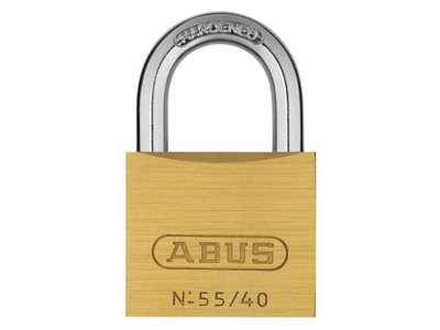 ABUS Mechanical - 55/40mm Brass Padlock Keyed Alike 5402