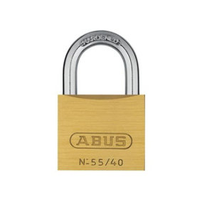 ABUS Mechanical - 55/40mm Brass Padlock Keyed Alike 5402